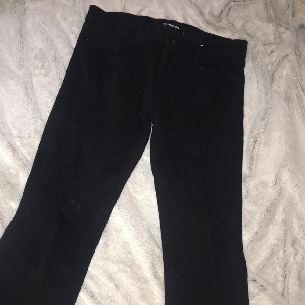 Express Distressed Denim